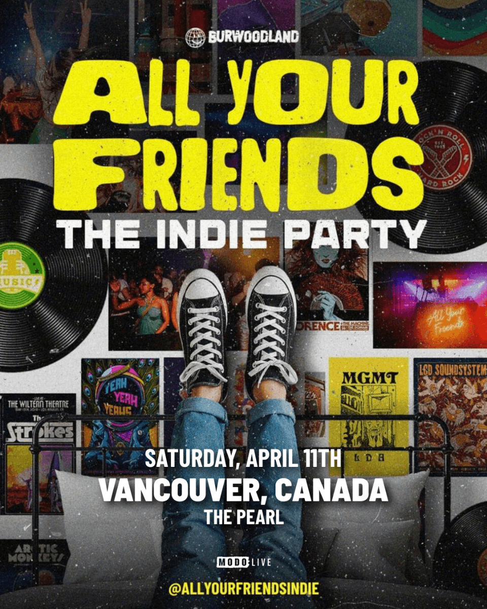 All Your Friends – The Indie Party at The Pearl