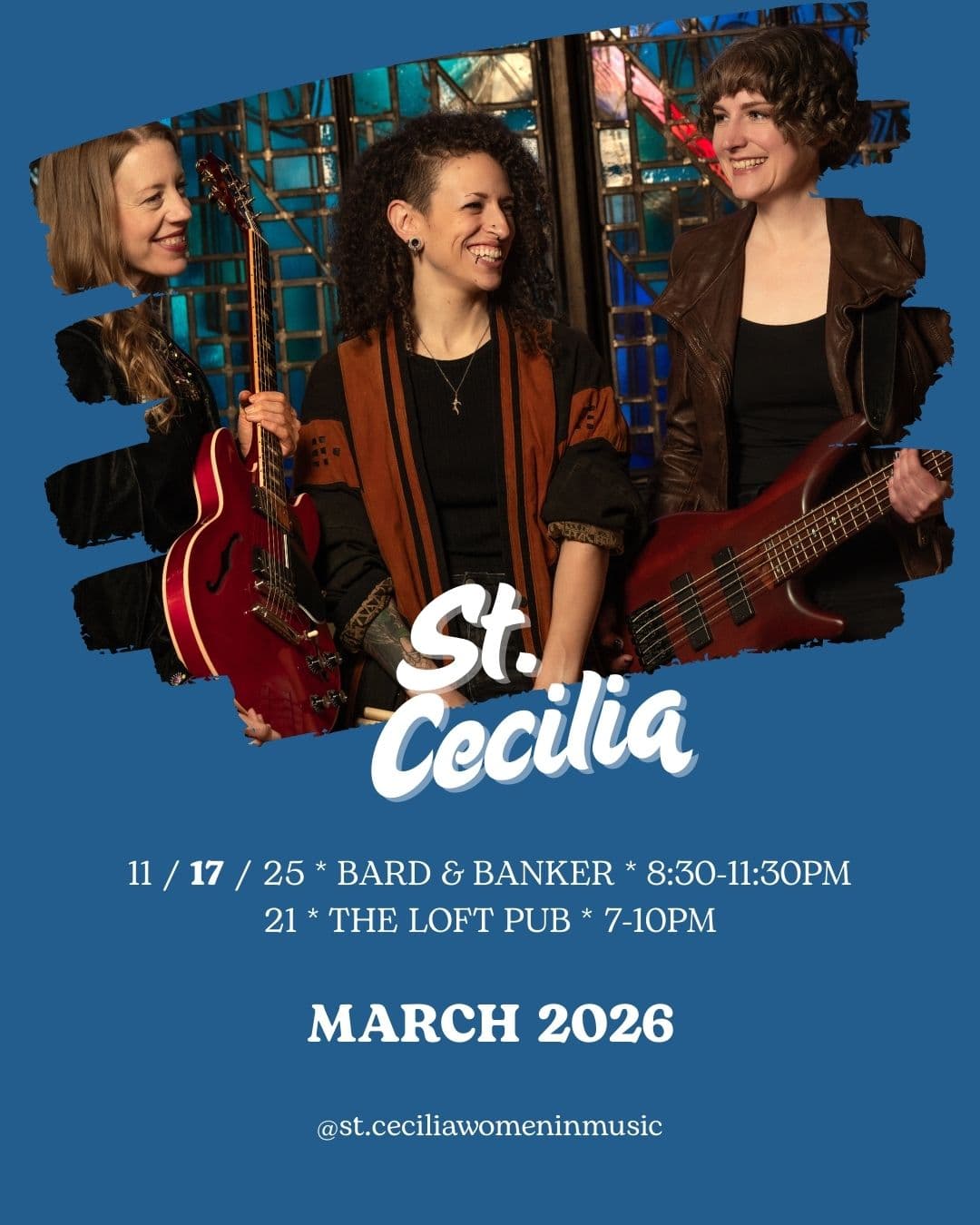St. Cecilia * Women in Music — Pop & Club in Victoria