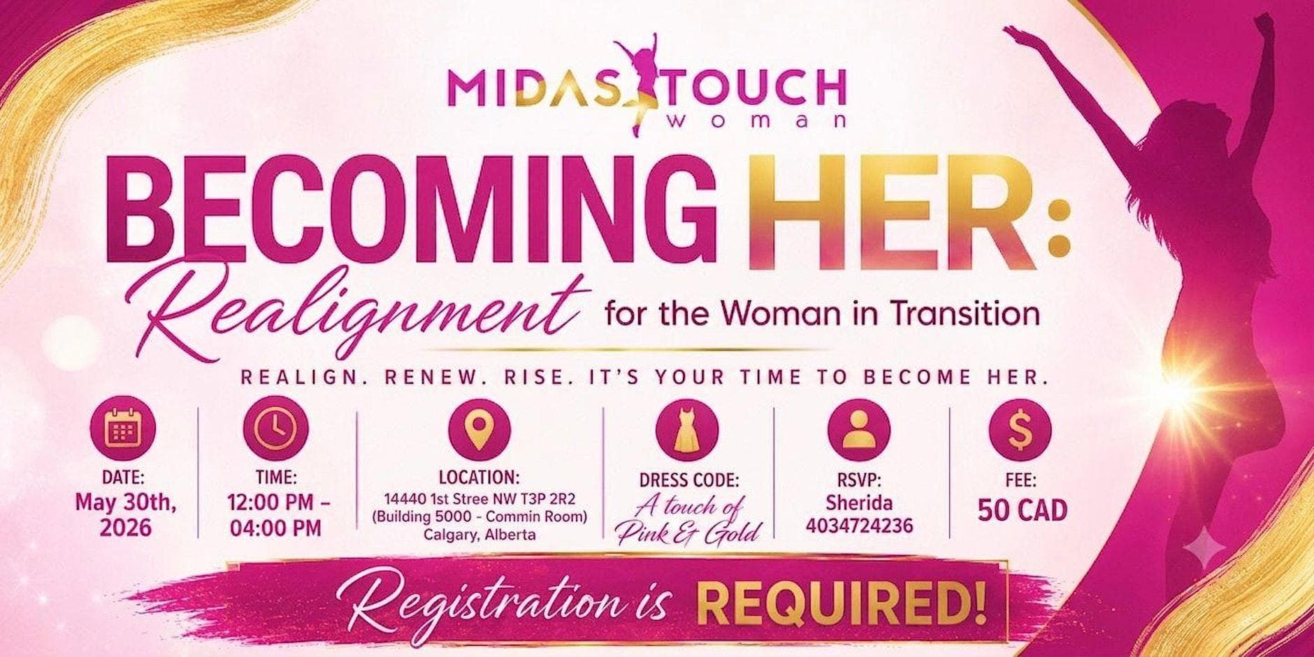 Becoming Her: Realignment For The Woman In Transition at 14440 1 St NW
