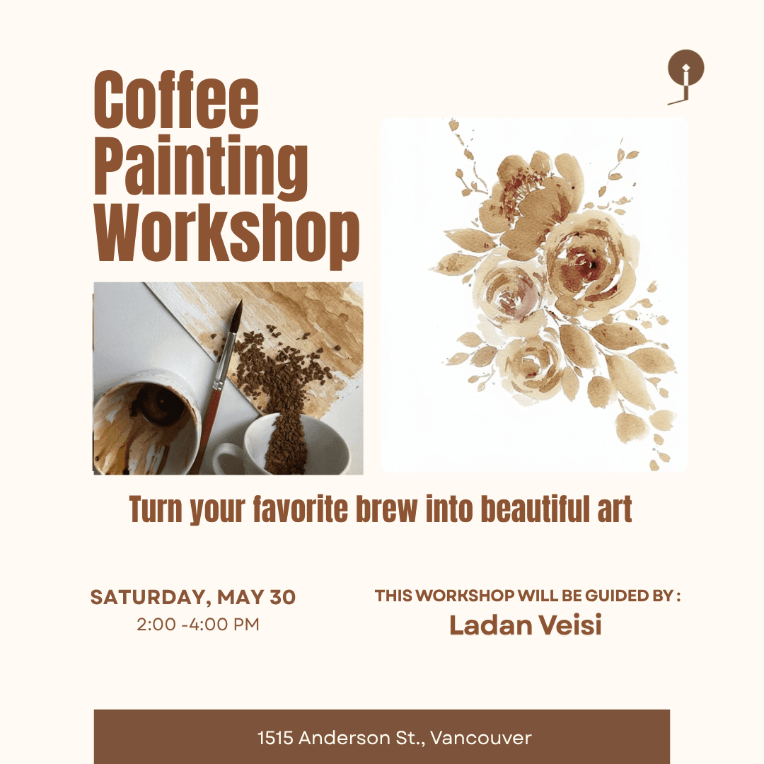 Coffee Painting Workshop at 1515 Anderson St.