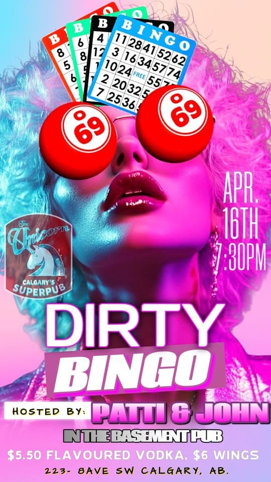 DIRTY BINGO! at 223 - 8th Ave SW