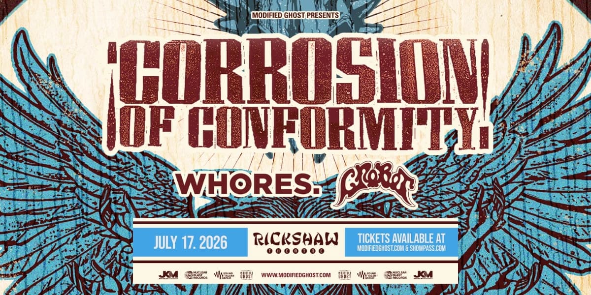 Corrosion Of Conformity With Guests at The Rickshaw Theatre