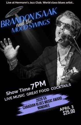 Brandon Isaak and the Mood Swings — Live Music in Victoria