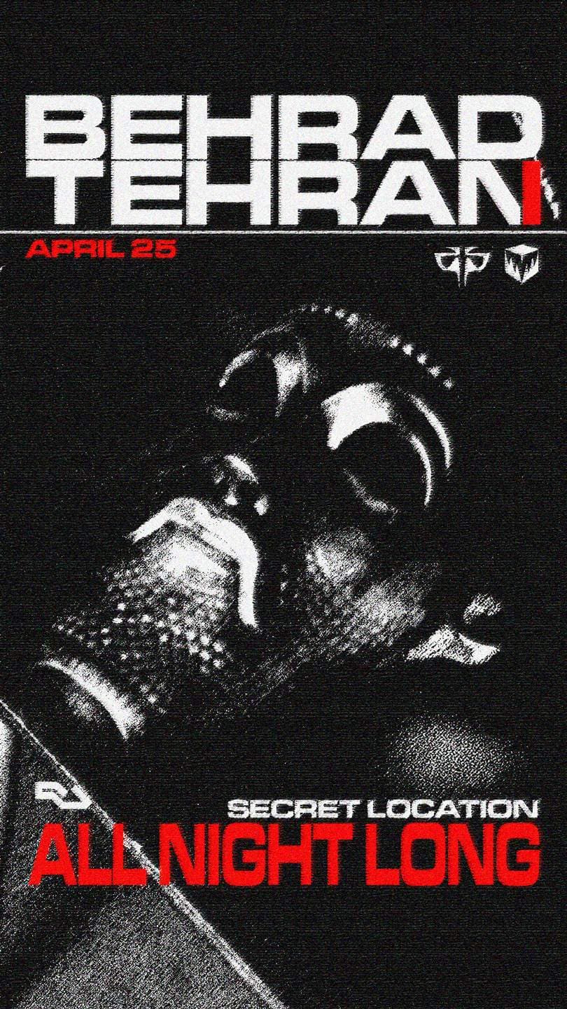 Behrad Tehrani: All Night Long at TBA