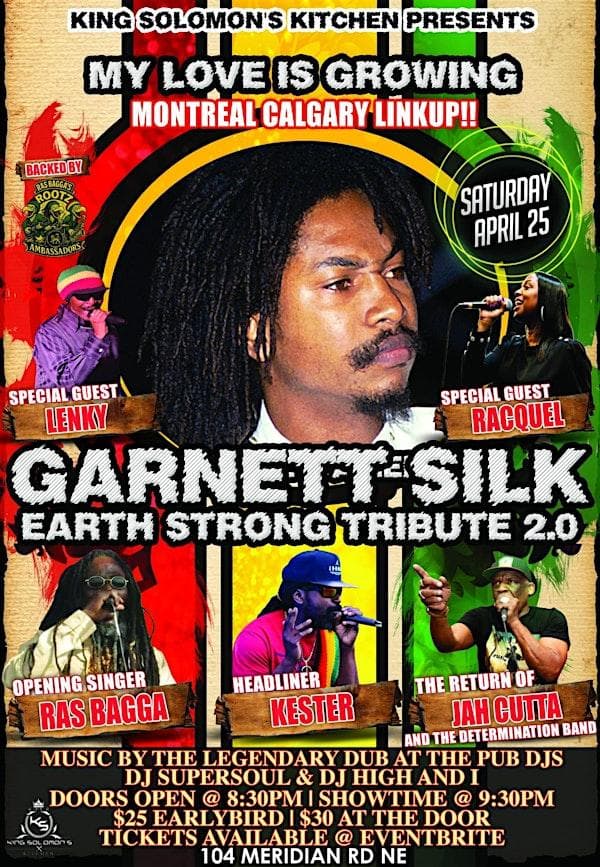 Garnett Silk – Earth Strong Tribute 2.0 at King Solomon's Kitchen