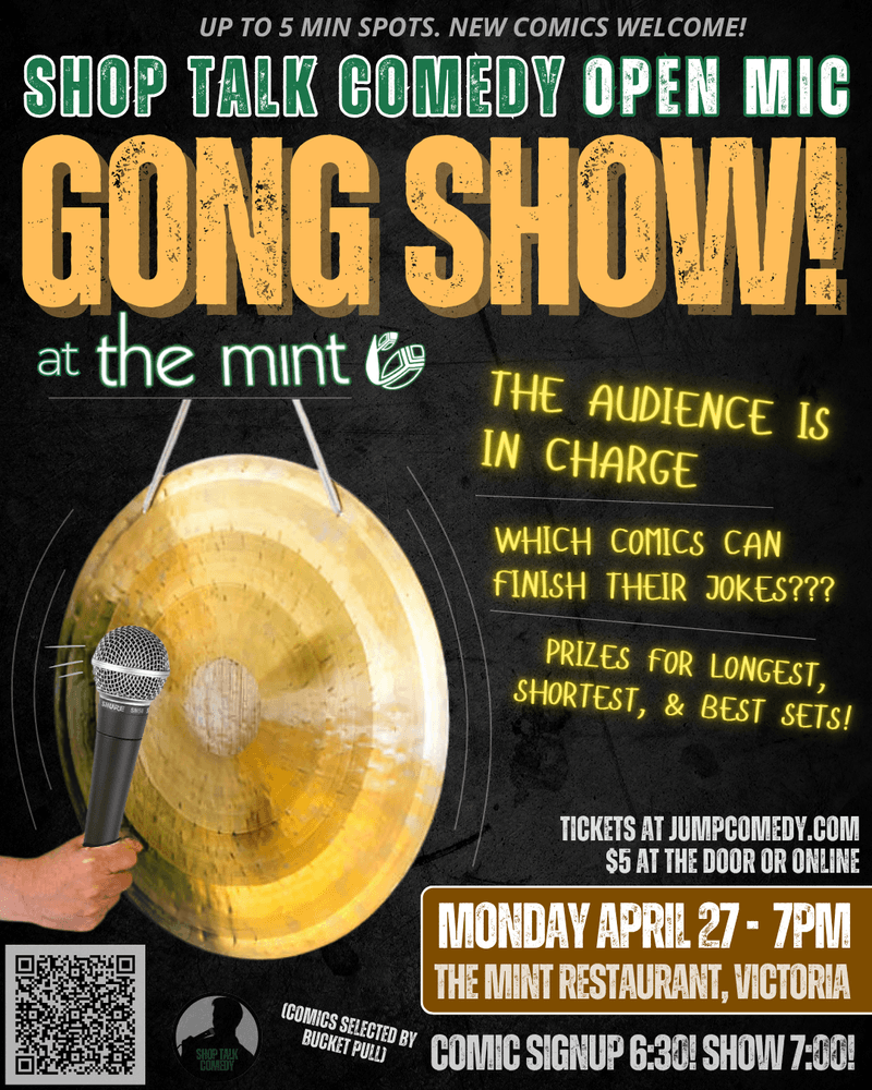 Shop Talk Comedy Open Mic at The Mint Restaurant