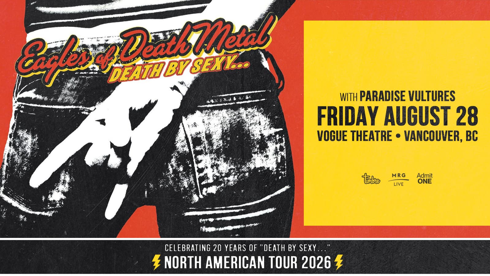 Eagles of Death Metal at The Vogue Theater