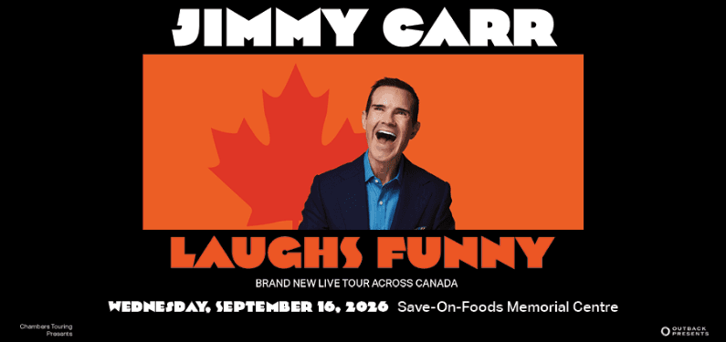 Jimmy Carr — Community Events in Victoria
