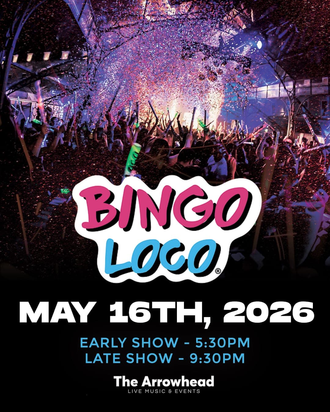 Bingo Loco at The Arrowhead Calgary
4630 Macleod Trl