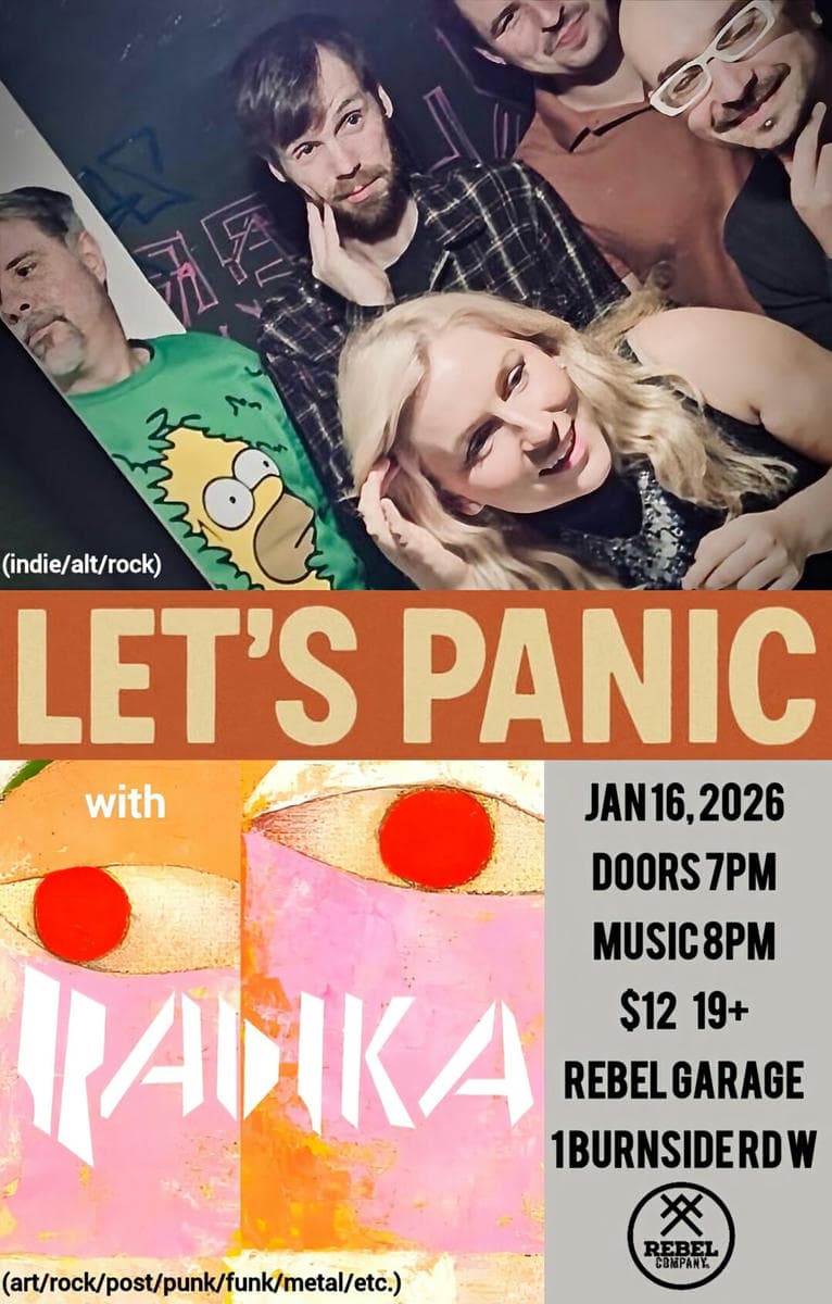 Let's Panic & Radika @ Rebel Garage at The Rebel Garage