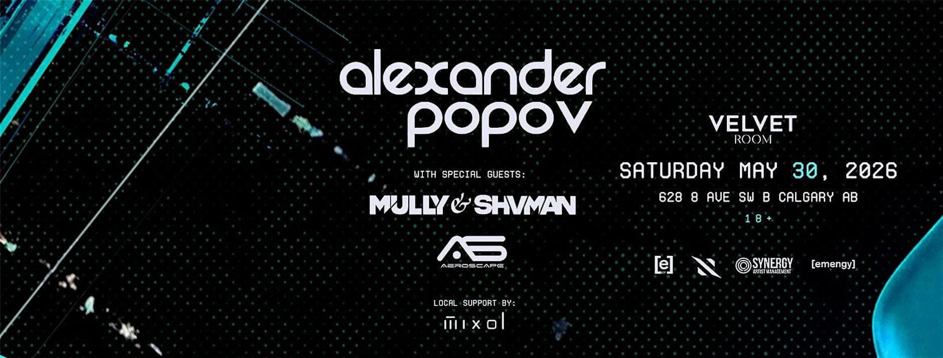 Alexander Popov - Velvet Room Debut — Live Music in Calgary