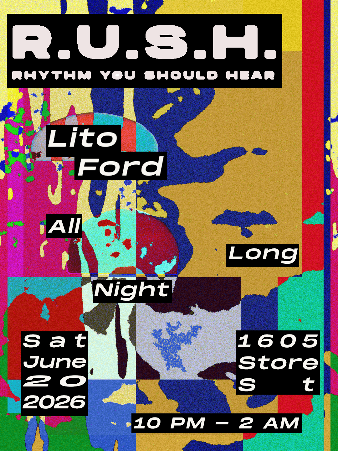 Lito Ford: All Night Long — Electronic in Victoria