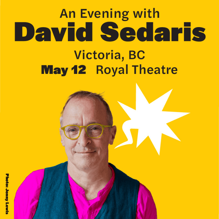 Magicspace Entertainment Presents An Evening With David Sedaris at Royal Theatre