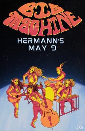 BIG MACHINE at Hermann's Jazz Club