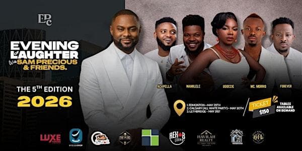 Evening Of Laughter With Sam Precious & Friends 2026 at Bowness Community Association