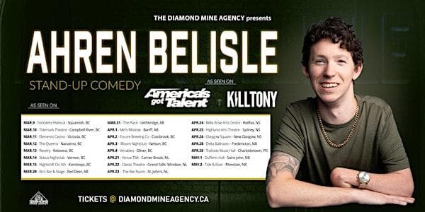 Ahren Belisle (Kill Tony / AGT) Live In Victoria BC at Elements Casino Victoria
