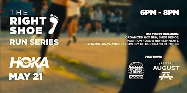 The Right Shoe Presents: Summer Evening Run Series at The RIGHT Shoe