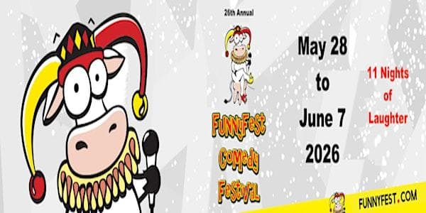 26th Annual Funnyfest Comedy Festival-11 Nights Yyc at 11 Hopping Venues in