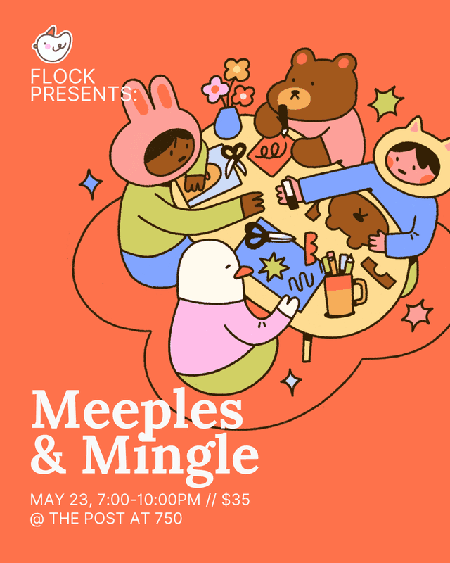 Meeples & Mingle at The Post at 750