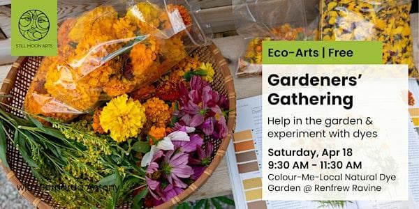 Gardeners' Gathering At The Natural Dye Garden at Colour Me Local Dye Garden