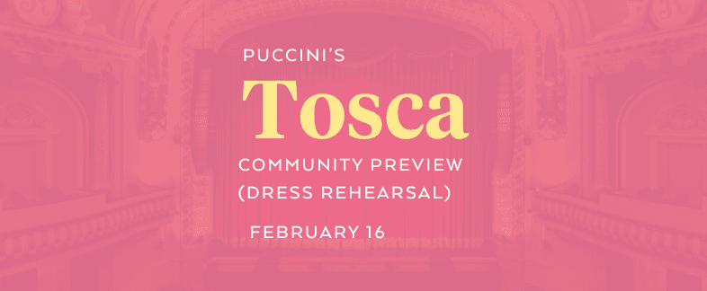 Tosca (Community Preview) at The Royal Theatre