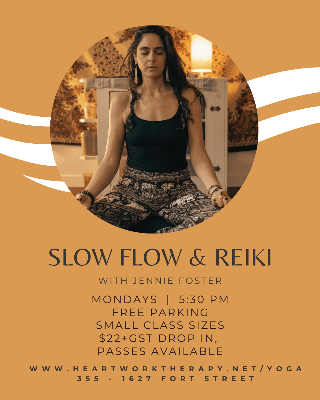 Slow Flow and Reiki at 355 - 1627 Fort Street, Victoria, BC