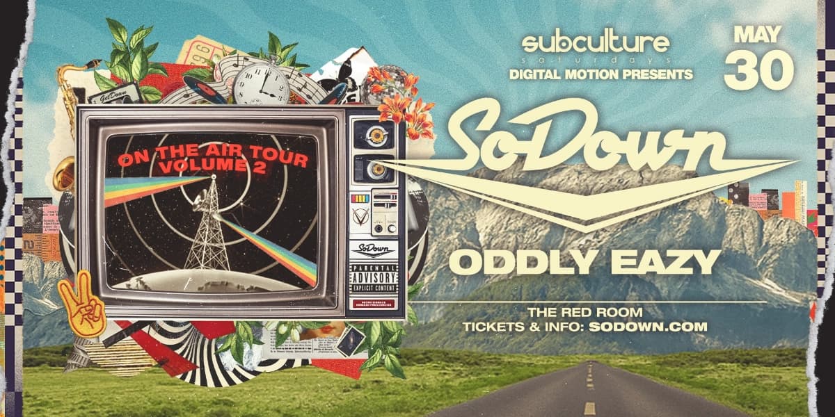 SoDown - On The Air Tour Vol.2 at SUBculture Saturdays at The Red Room