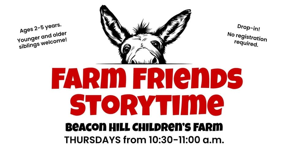 Farm Friends Storytime at Beacon Hill Children's Farm
