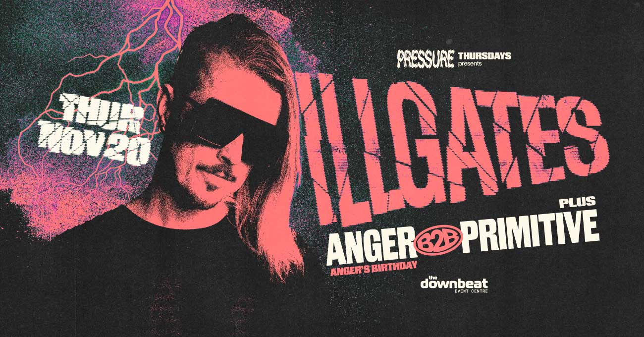 ill.Gates (SF) ft, Anger (Bday set), Primitive By The Downbeat at The Downbeat