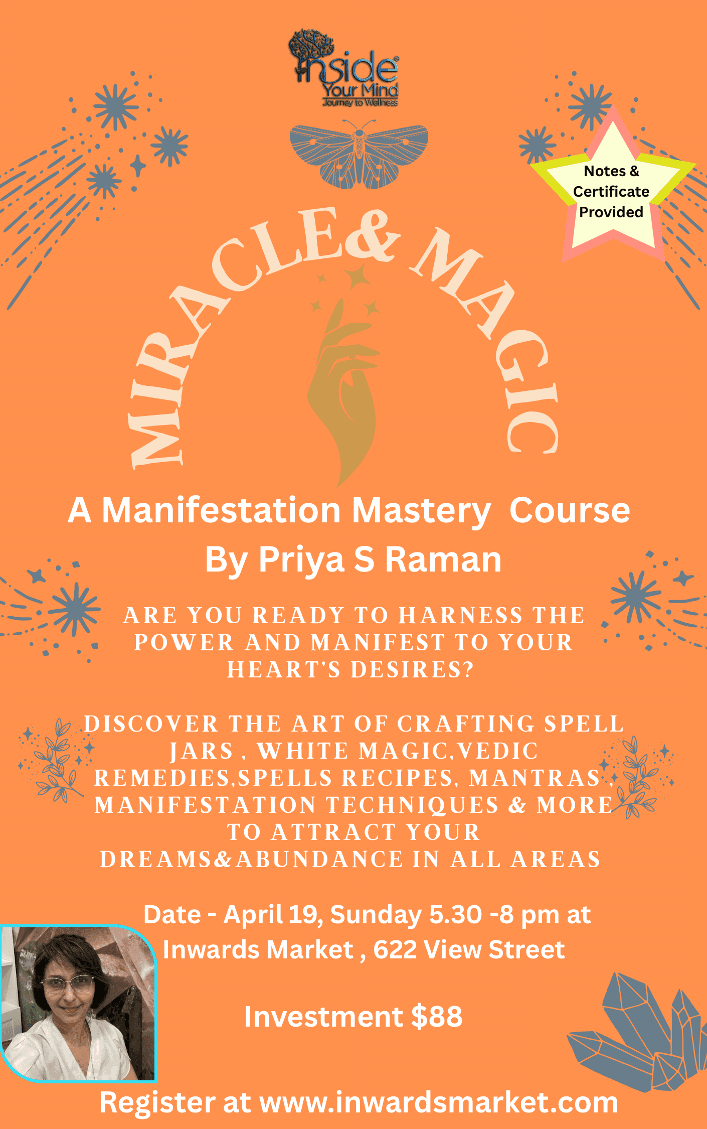Manifestation Mastery — Learning & Workshops in Victoria