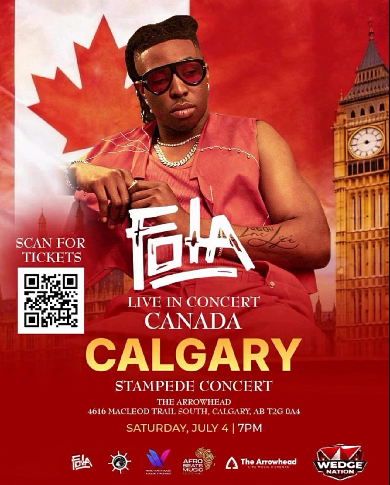 Fola Concert at The Arrowhead