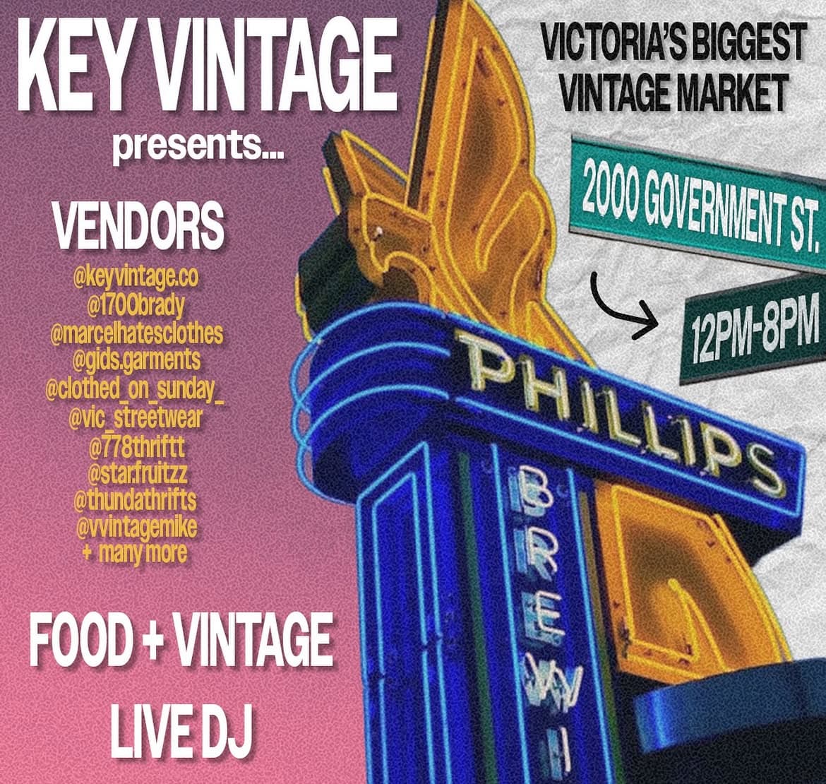 Key Vintage Market at Phillips Frontyard