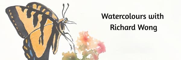 Watercolour Painting With Richard Wong: Western Tiger Swallowtail — Learning & Workshops in victoria