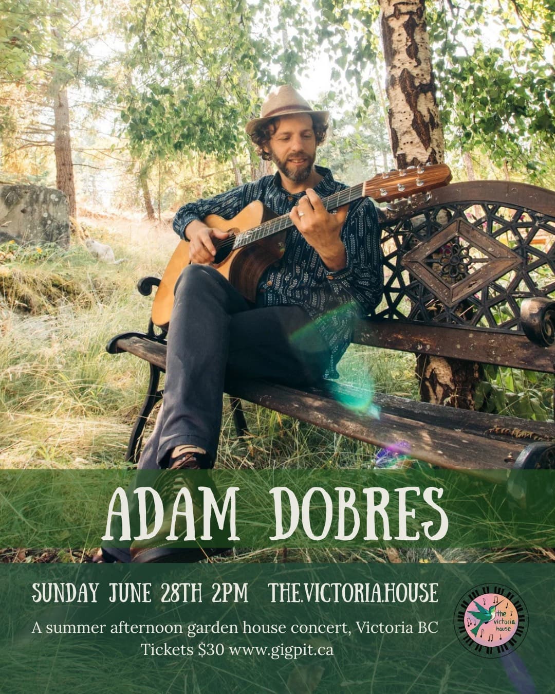 Adam Dobres live at The.Victoria.House — Country & Folk in Victoria