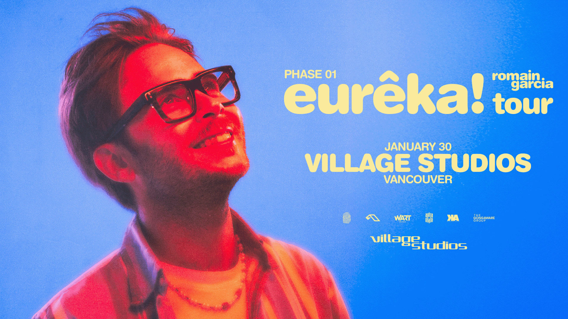 ROMAIN GARCIA at VILLAGE STUDIOS
1024 DAVIE STREET
VANCOUVER, BC, V6E 1M3
CANADA