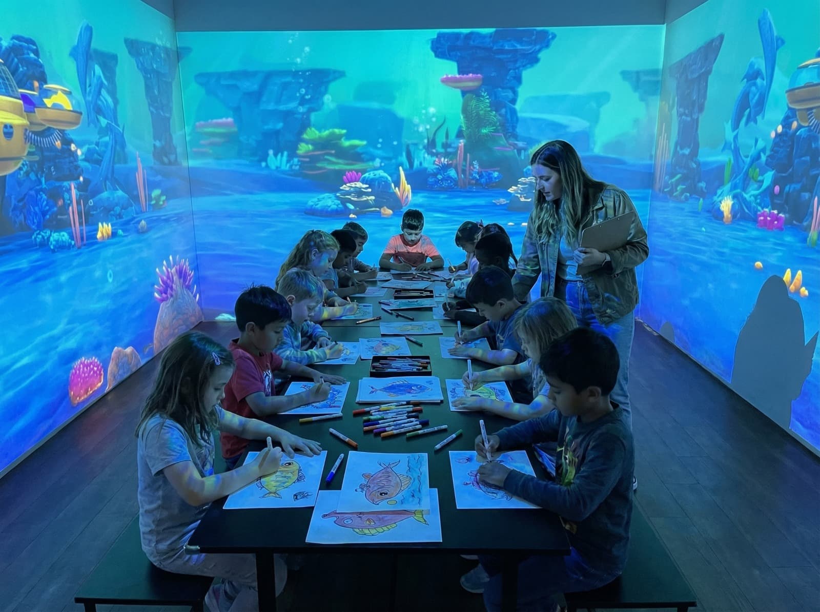 5$ Sketch Aquarium opening promotion at 707 Johnson Street