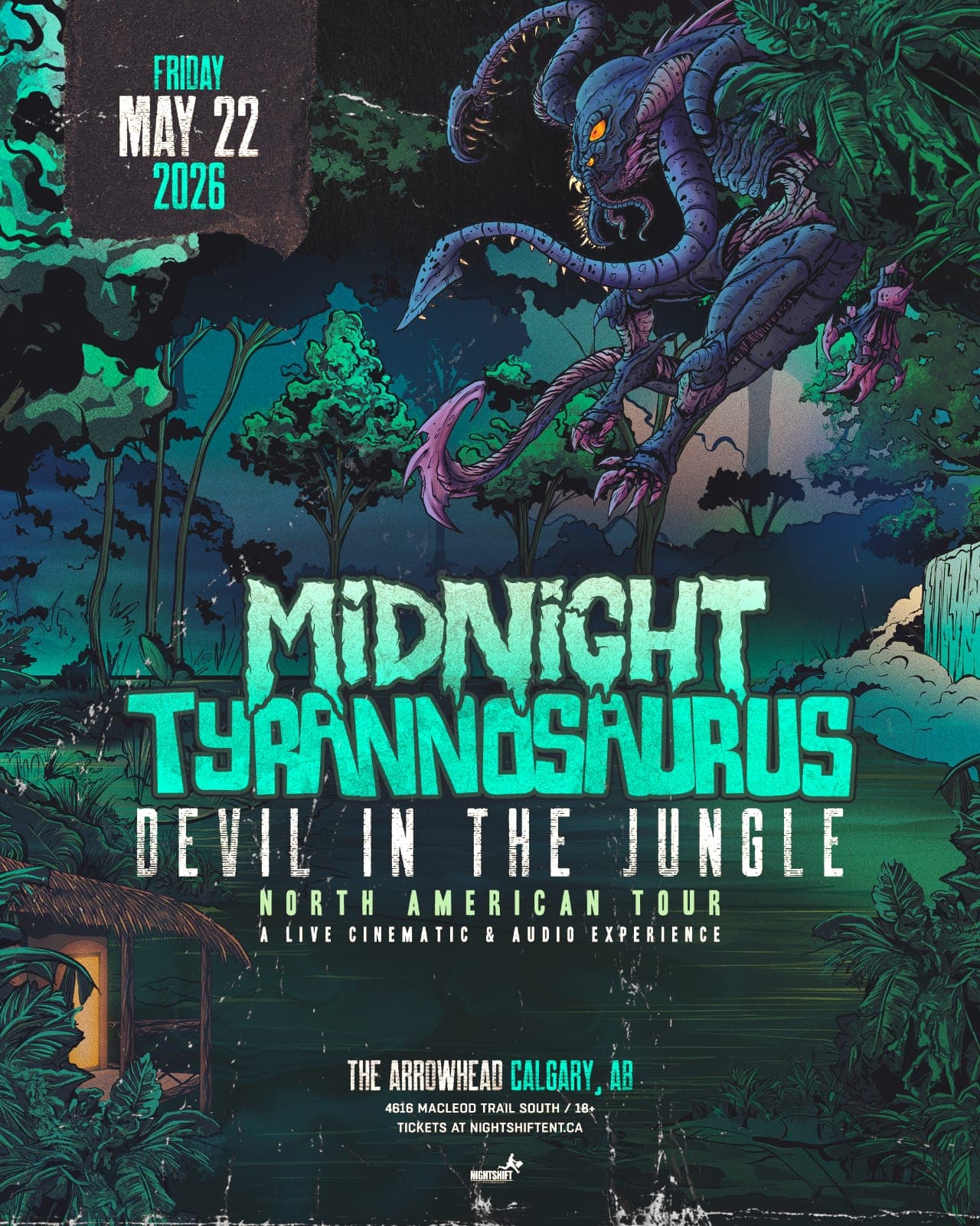 Midnight Tyrannosaurus at The Arrowhead