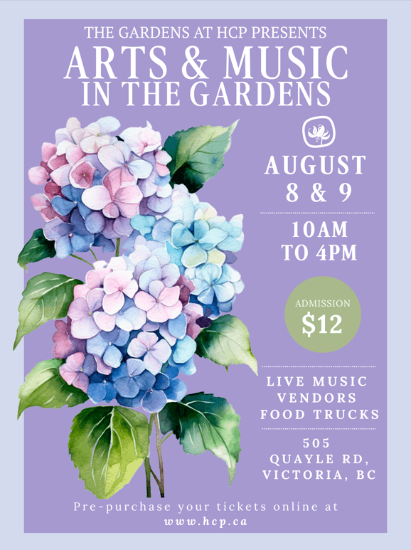 Arts & Music in the Gardens 2026 — Arts & Creative in Victoria