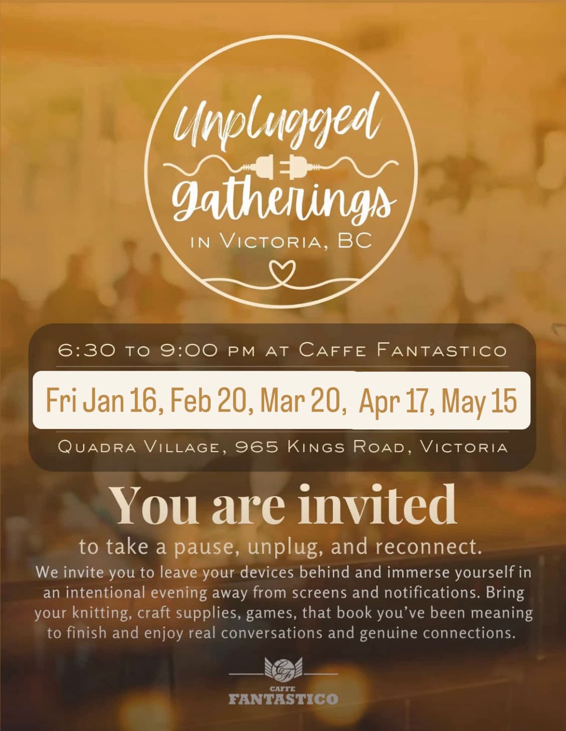 CAFFE FANTASTICO All ages Offline Gathering at 965 Kings Rd Caffe Fantastico