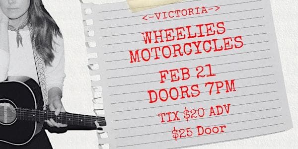 Dani-Rae Clark, Pony Gold - Feb 21, Wheelies Motorcycles at Wheelies Motorcycles & CafeVictoria
