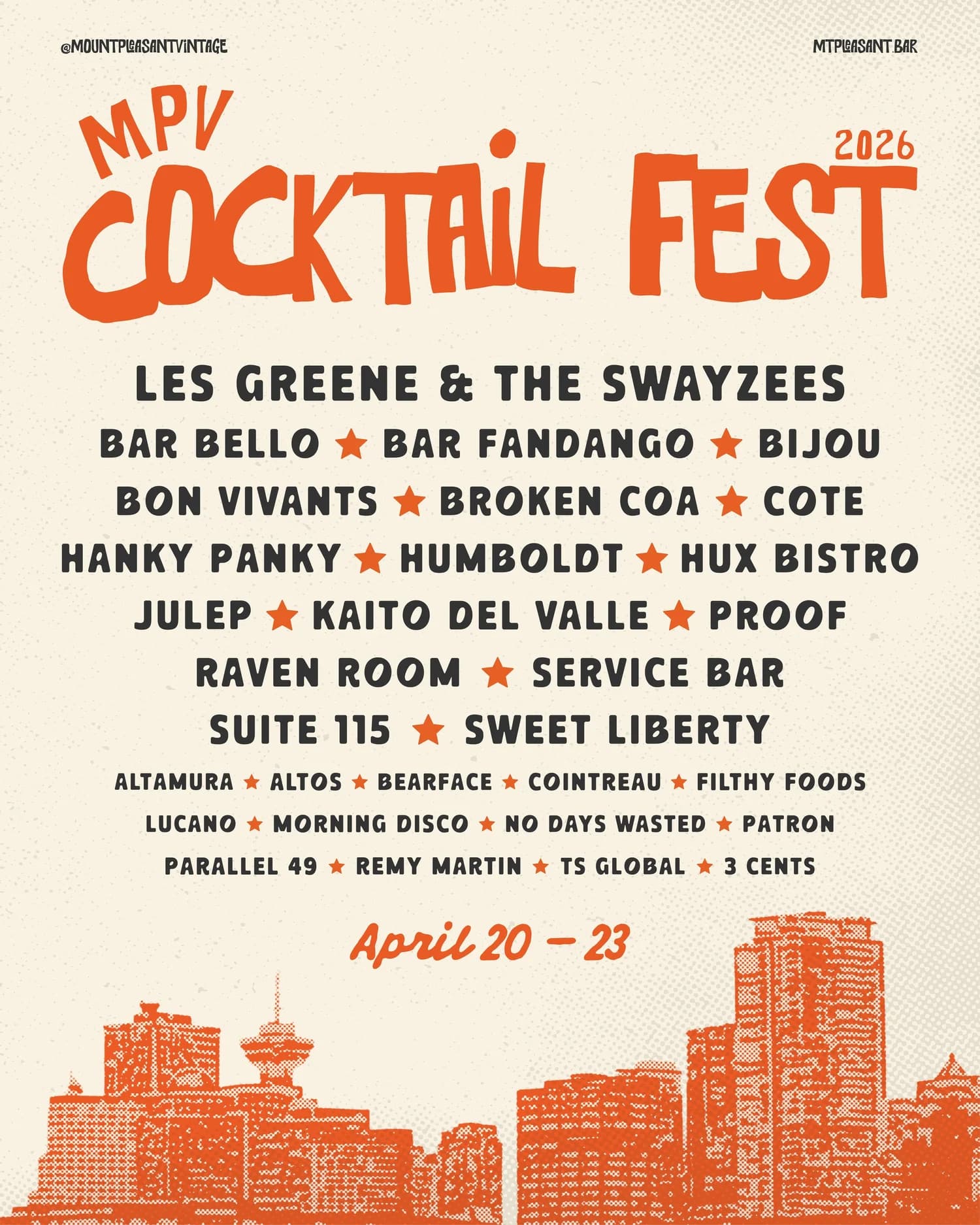 Cocktail Fest at Mount Pleasant Vintage