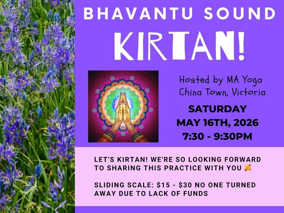 Kirtan with Bhavantu Sound at MA Wellness & Yoga