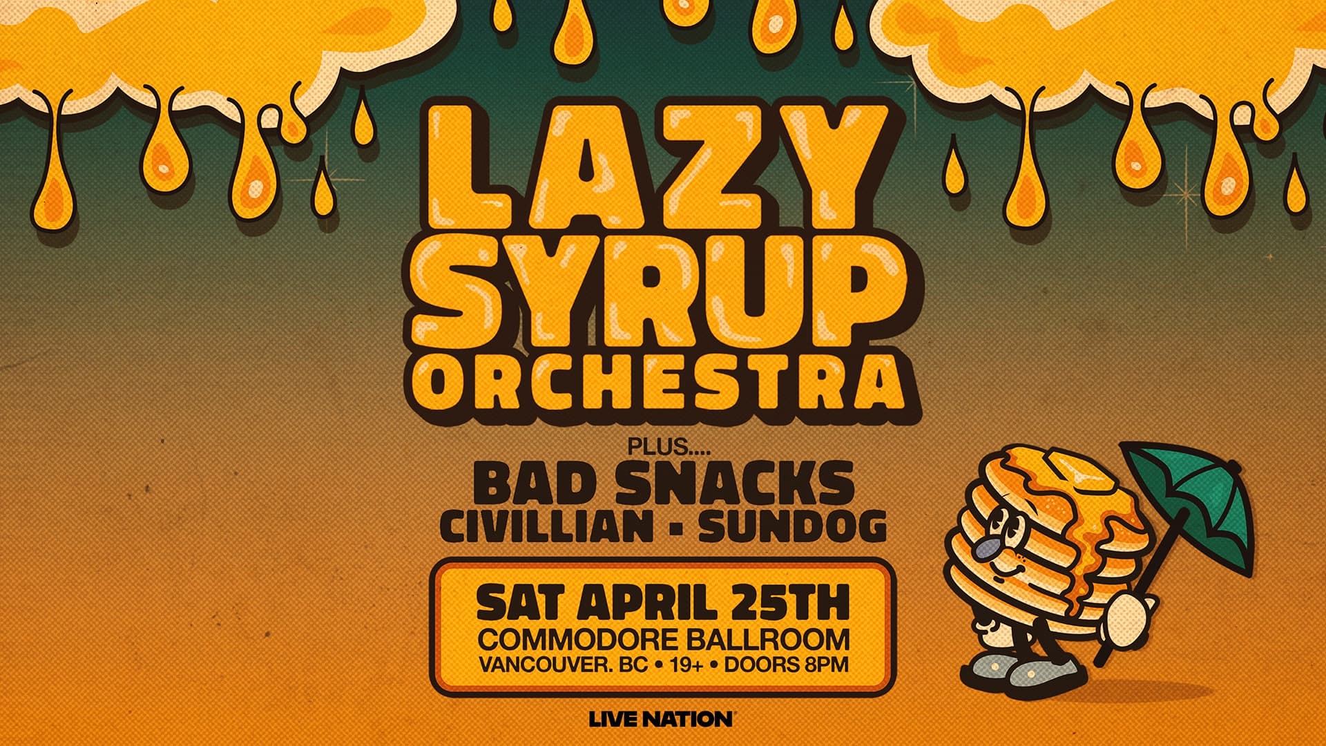 Lazy Syrup Orchestra at Commodore Ballroom