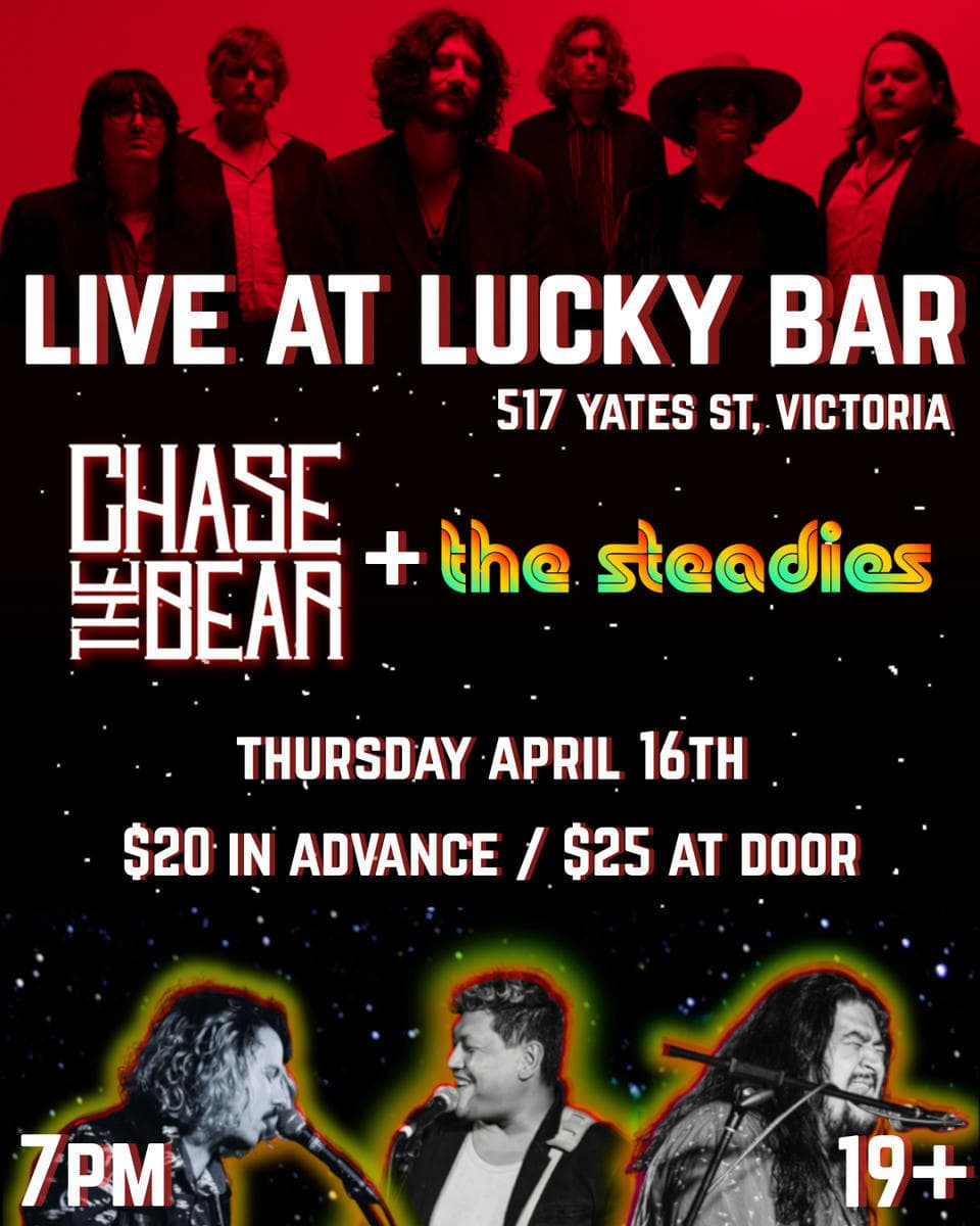 Chase The Bear And The Steadies Live At Lucky Bar at Lucky