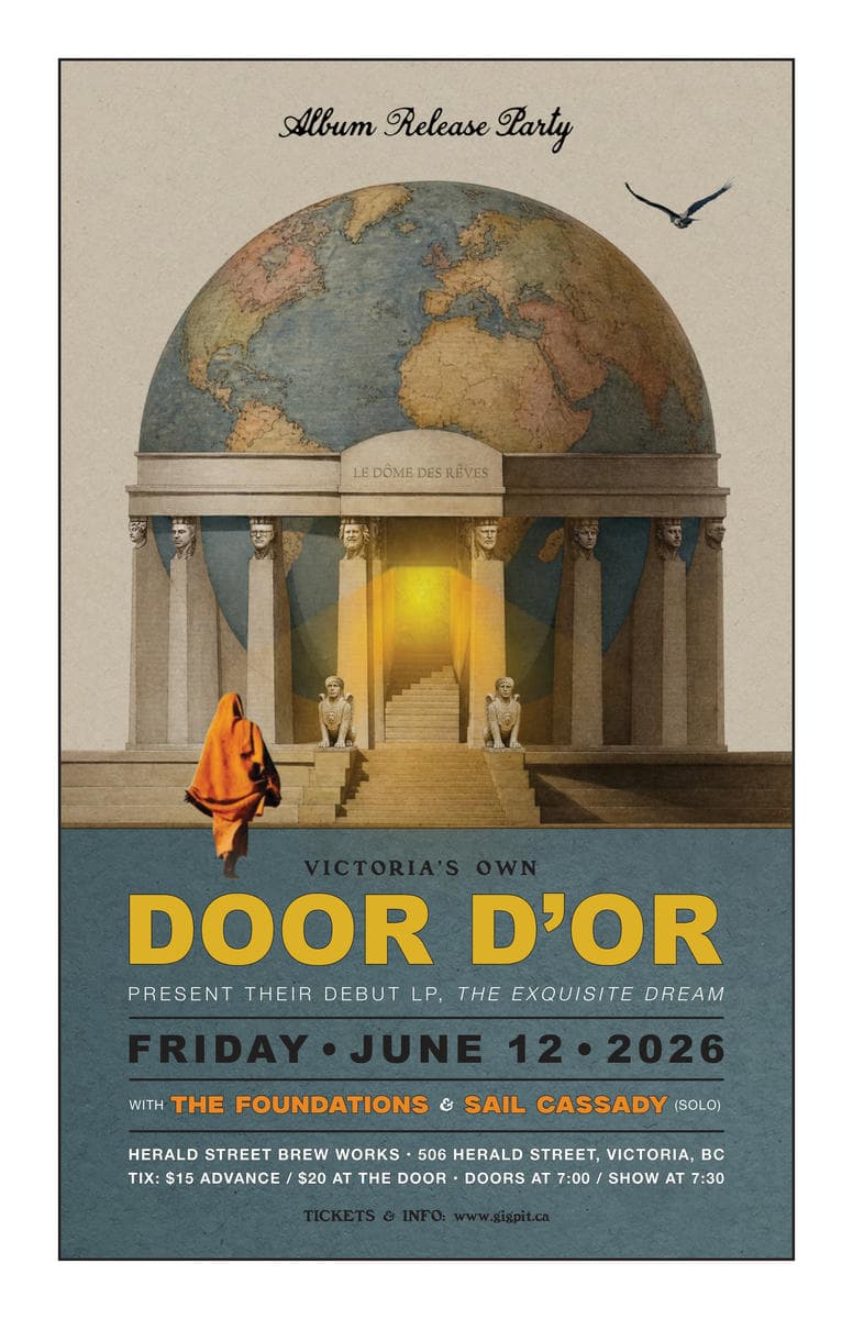 Door D'or Presents The Exquisite Dream - Album Release Party — Live Music in Victoria