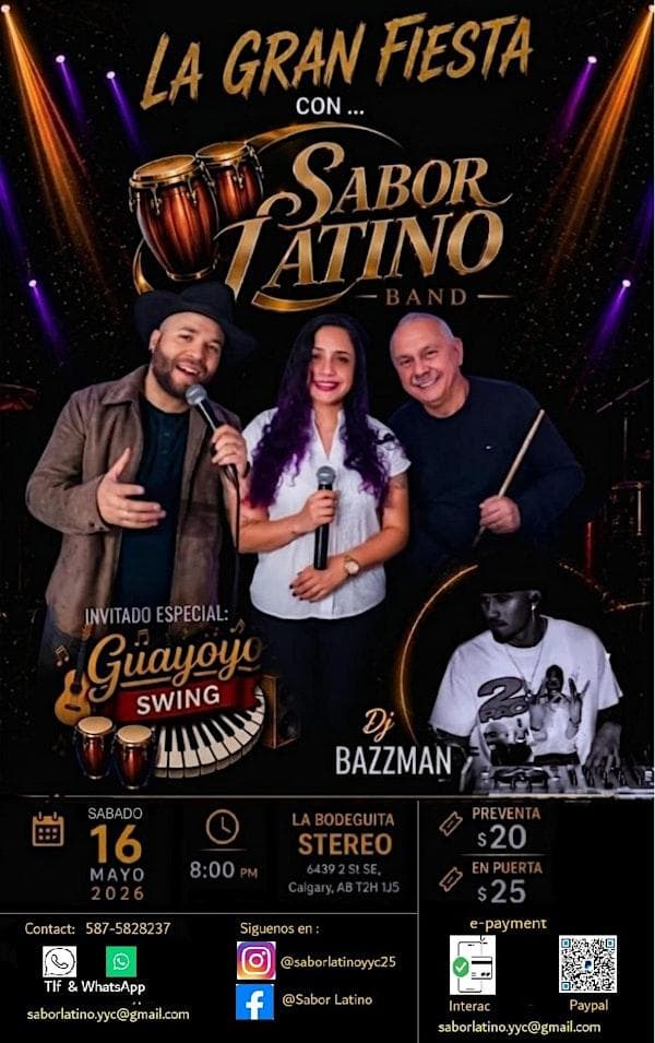 La Gran Fiesta Con Sabor Latino at La Bodeguita Stereo