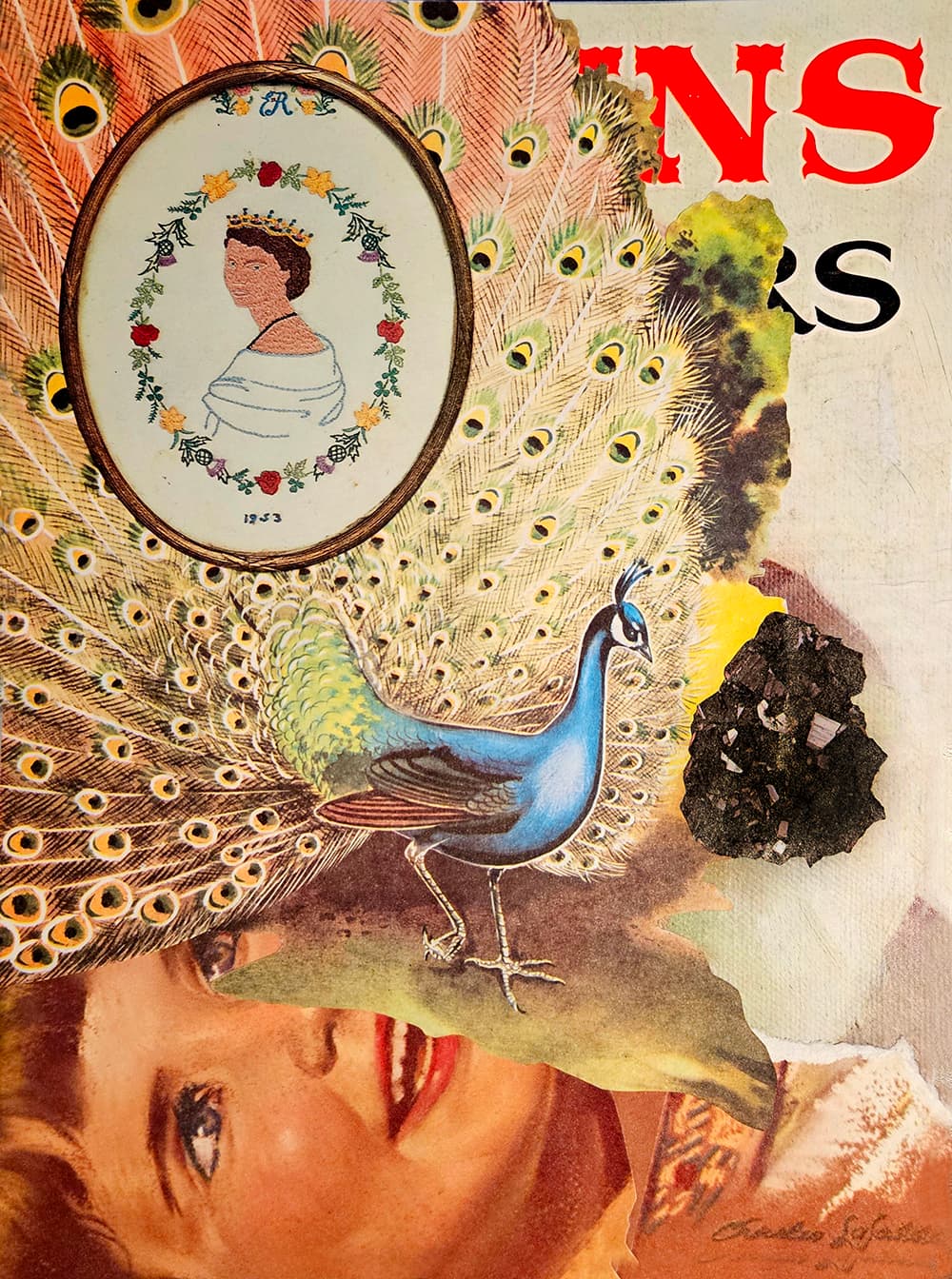 Monthly collage workshops at Oaklands neighbourhood