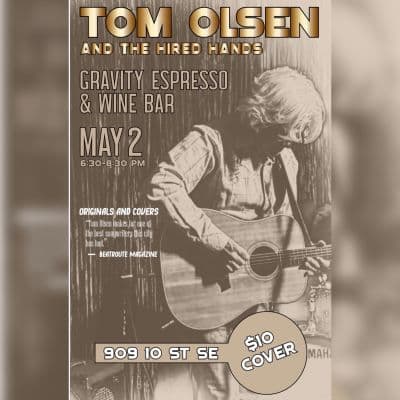 Tom Olsen And The Hired Hands at CAFE GRAVITY - INGLEWOOD