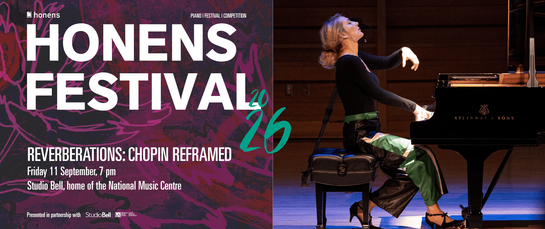 2026 Honens Festival - Reverberations: Chopin Reframed at Studio Bell