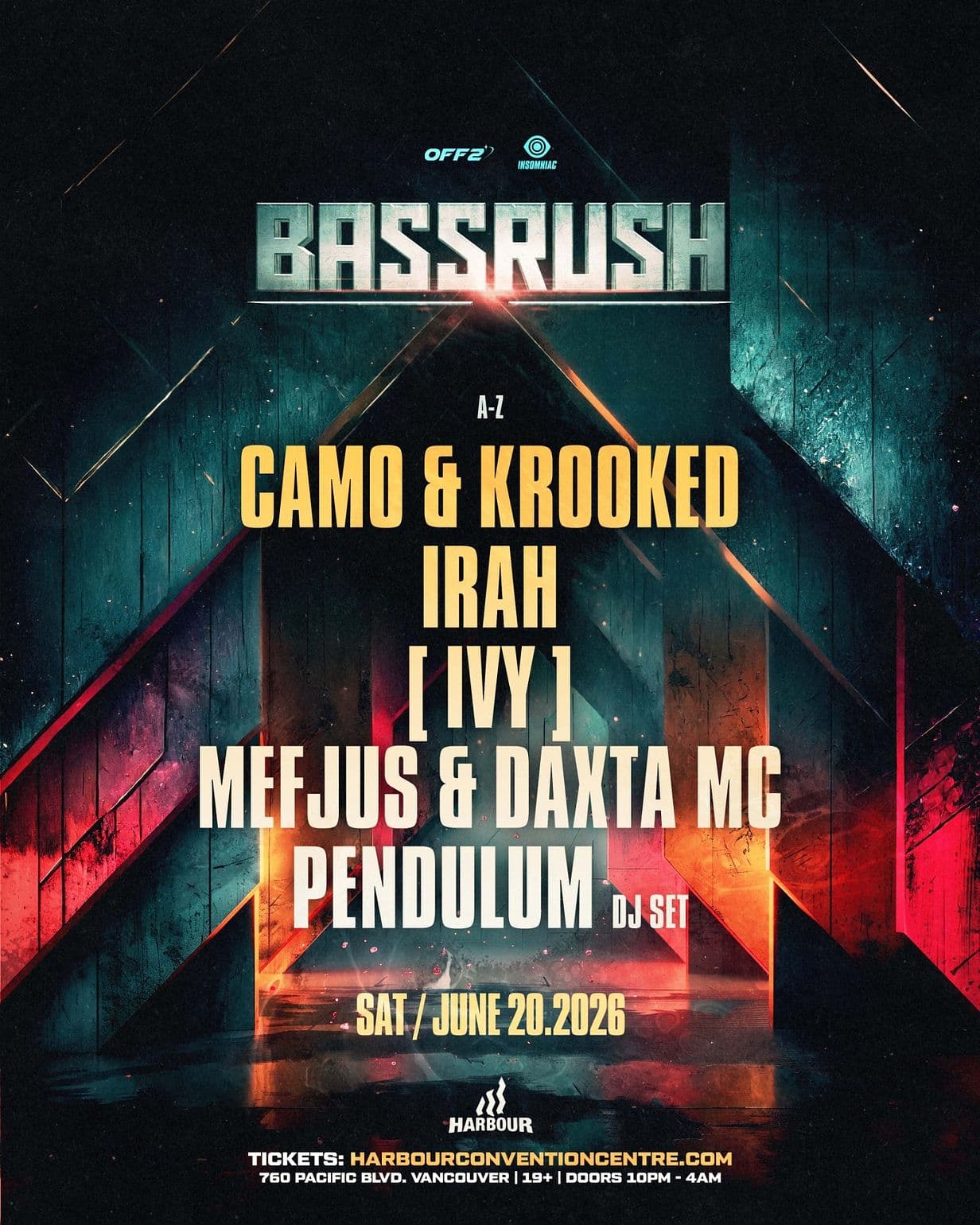 BASSRUSH at Harbour Event & Convention Centre